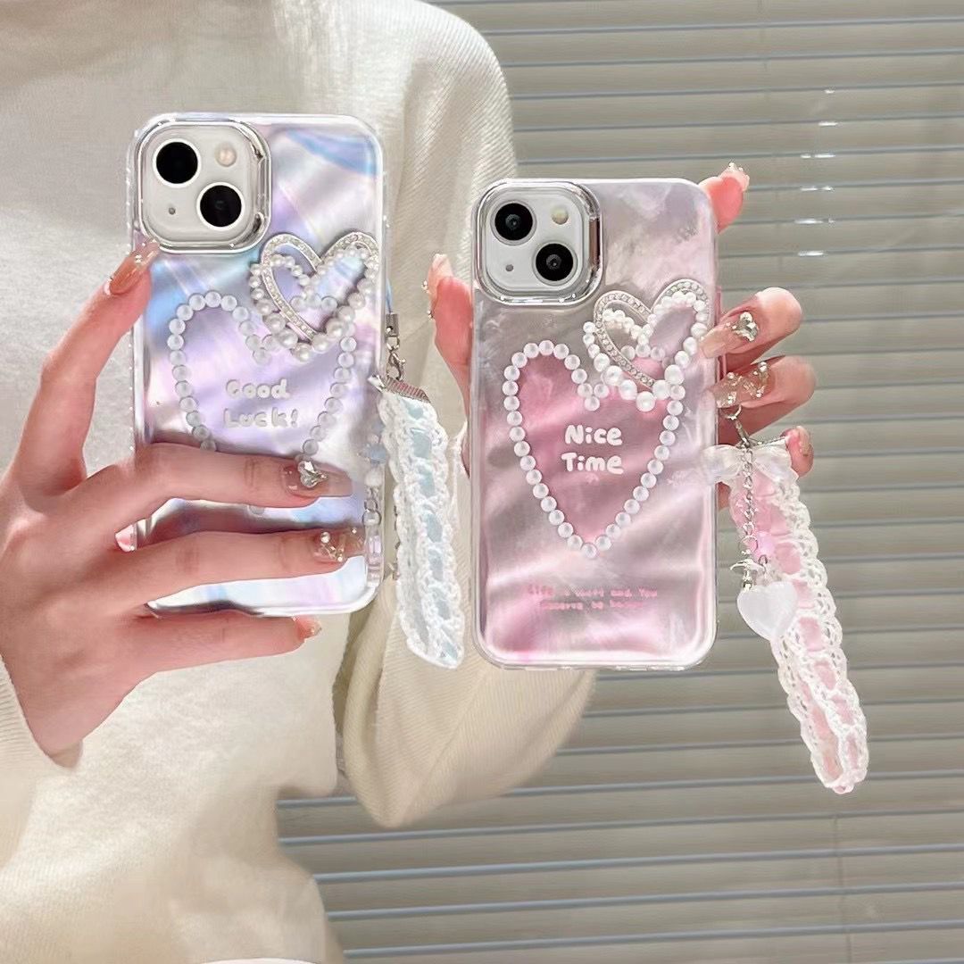 🔥 Last Day Promotion 50% OFF🔥 - Gradient Dimensional Heart iPhone Case