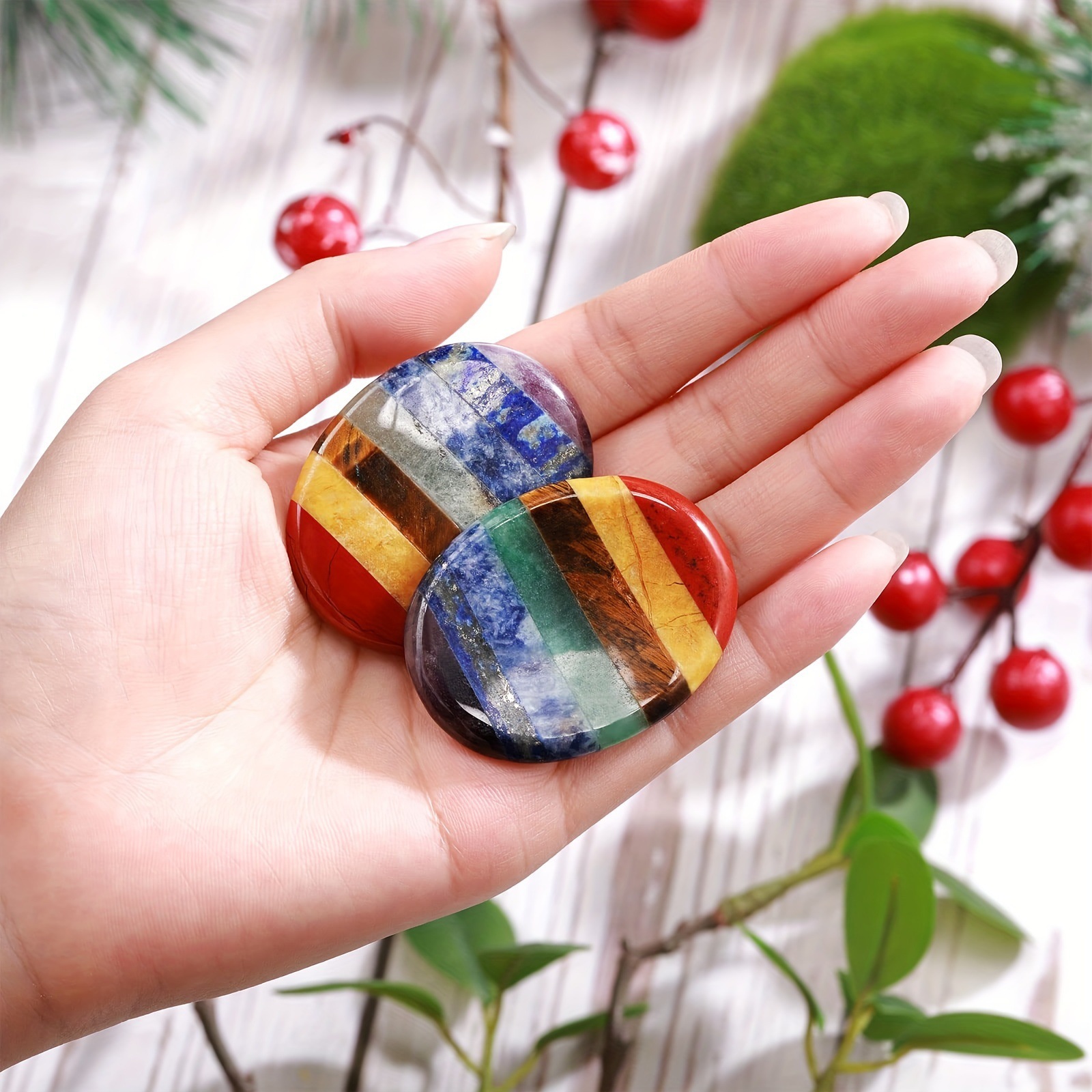 🎁 Last Day Promotion 50% OFF🔥 - Natural Crystal Worry Stone