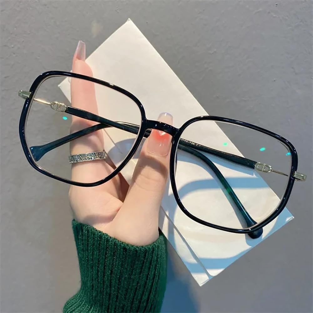 Modne inteligentne okulary do czytania z zoomem chroniące przed niebieskim światłem
