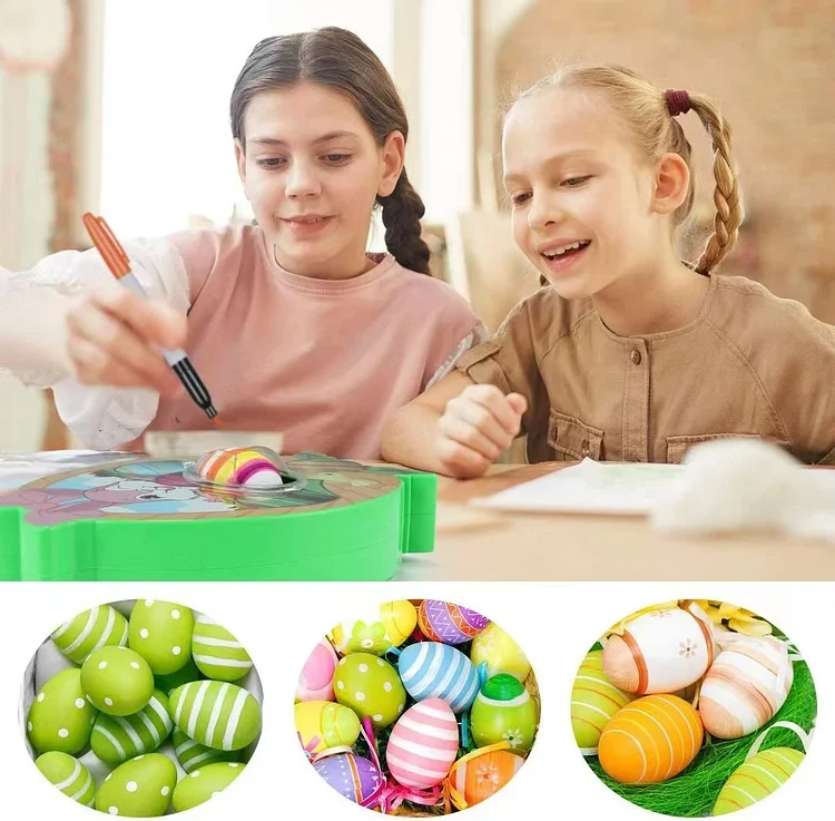 ✨Easter Day 60% OFF✨Mazing Egg Lathe with Markers-Perfect gift for Kids🐣