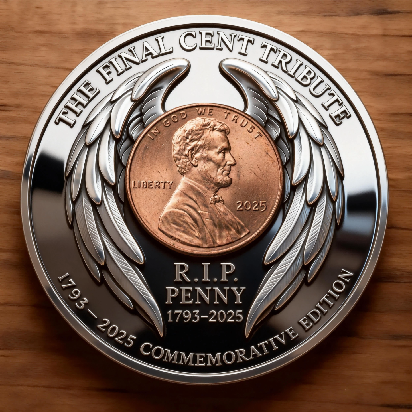 🏆Flash Sale 60% OFF - The Final Cent Tribute Commemorative Coin 💰