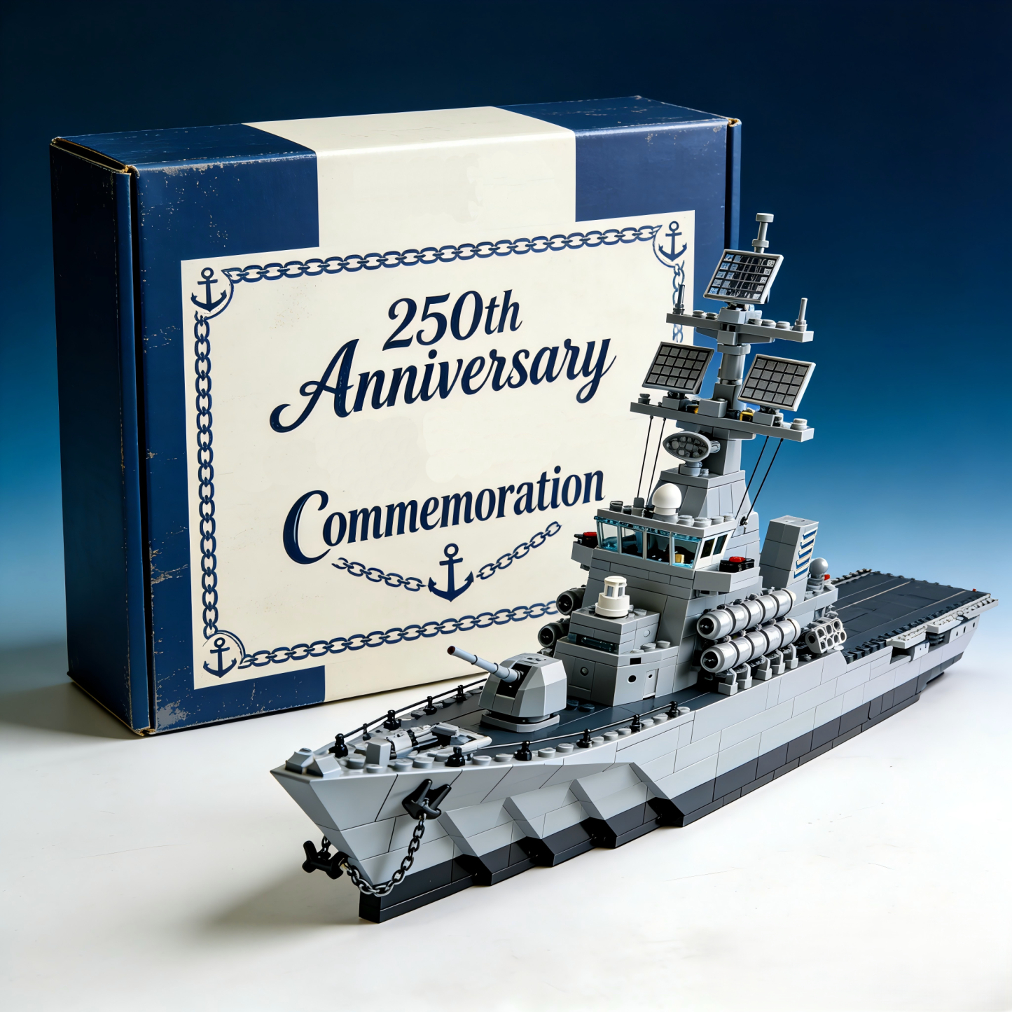 🌊🌟 Timeless Tribute — Limited 250-Year Warship Kit