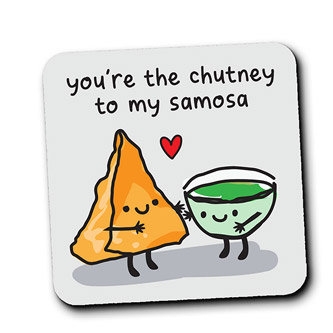 Food-Inspired Coasters - Funny, Novelty