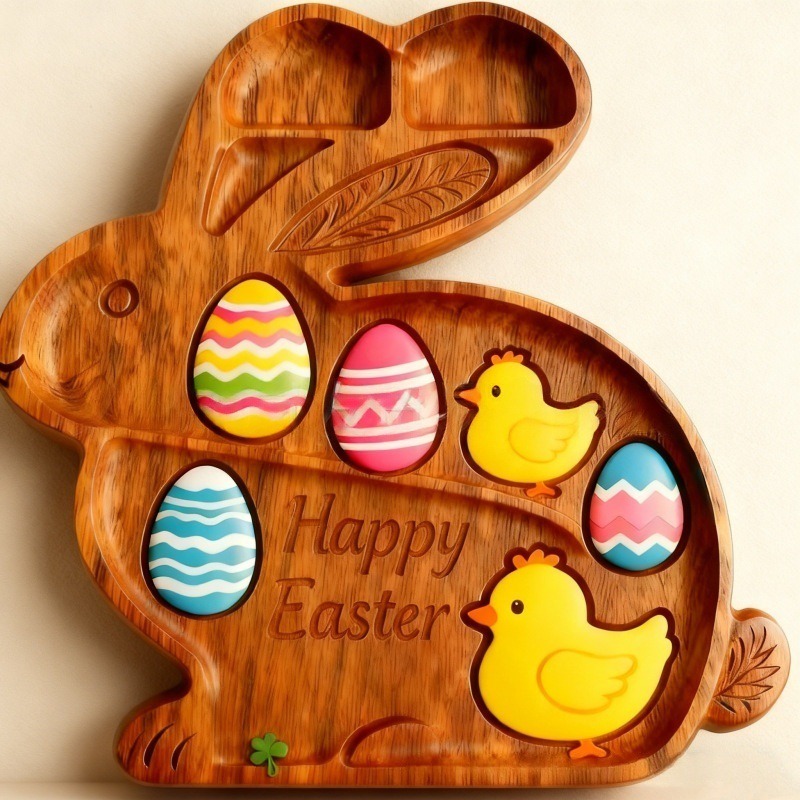 🐰Easter Bunny Wooden Charcuterie Board