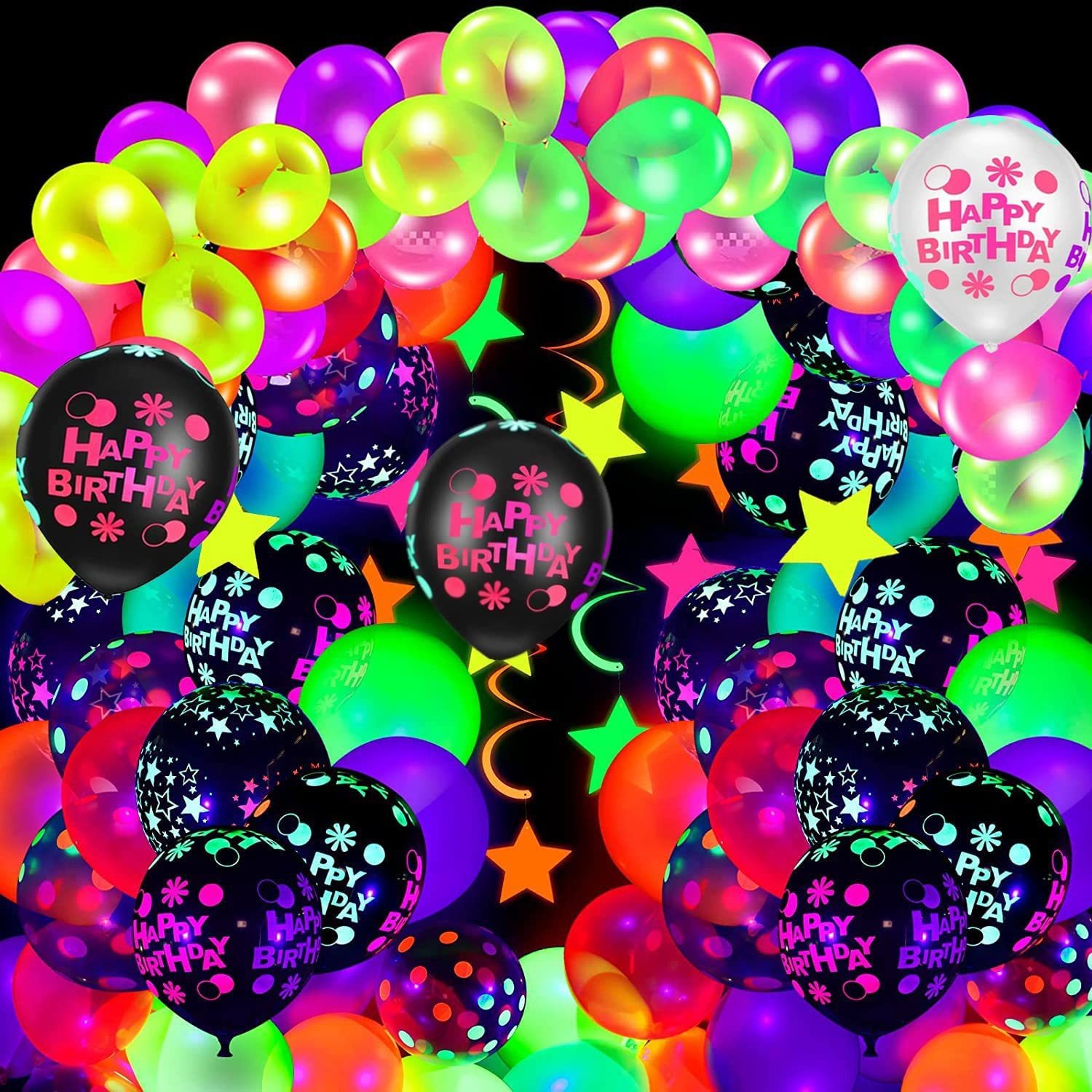 ✨Neon Balloon Party Decorations