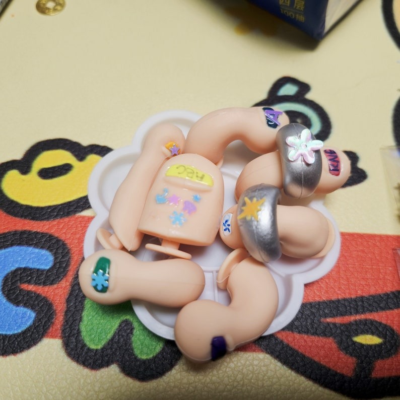 🎁Fun funny realistic toe decoration gift