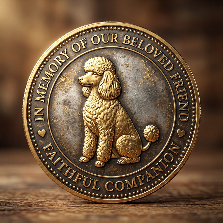 🐾Dog Memorial Keepsake Coin – “They Were Never Just a Pet”❤