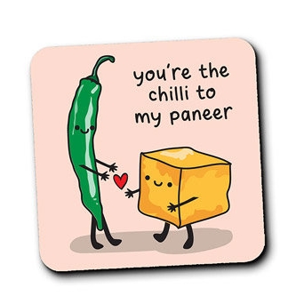 Food-Inspired Coasters - Funny, Novelty