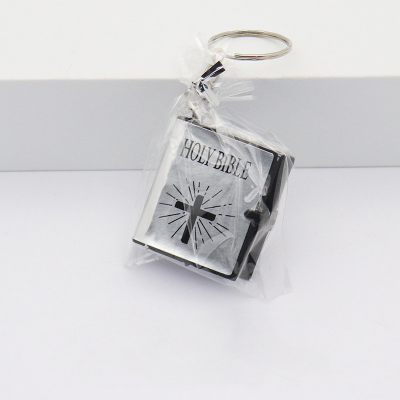 💥BUY 3 GET 20% OFF✝️Mini Bible Cross Keychain