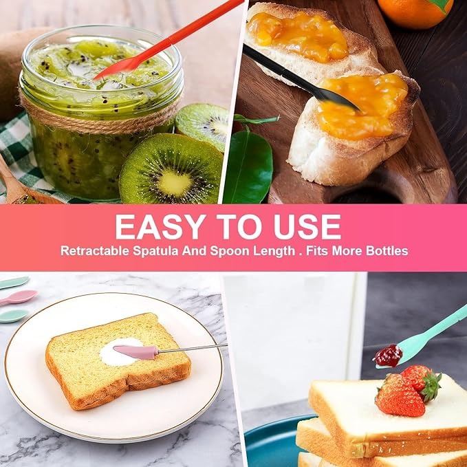 Mini Silicone Telescopic Spatula