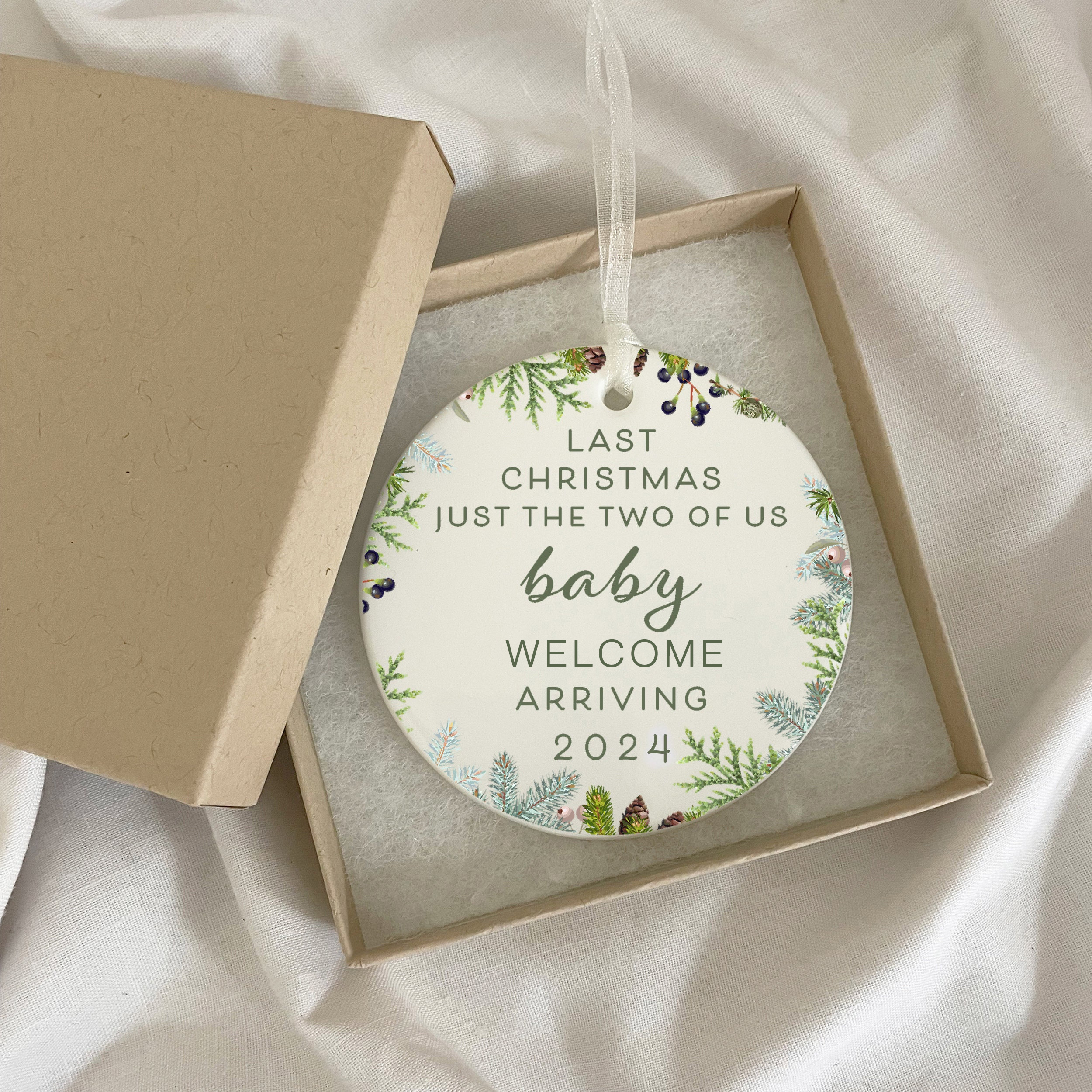 ✨🎄Welcome Arriving 2024- Christmas Tree Ornament