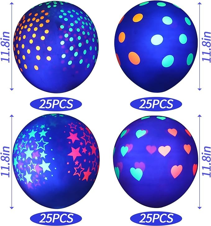 ✨Neon Balloon Party Atmosphere Ecoration