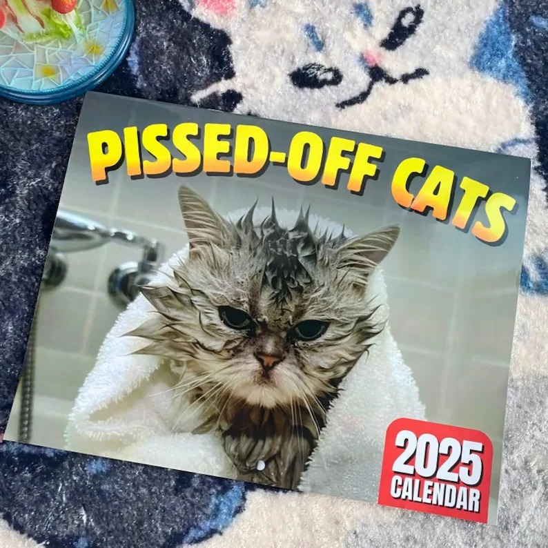 😾2025 Peed-Off Cats Calendar