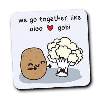 Food-Inspired Coasters - Funny, Novelty