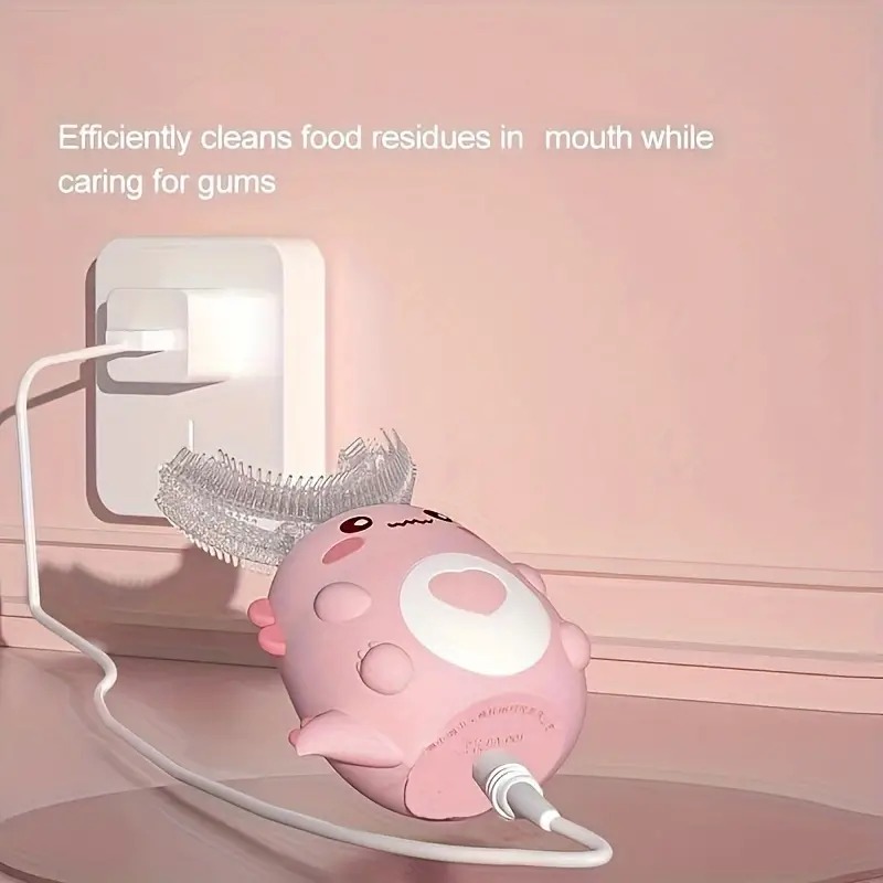 🧭U-shaped children's smart toothbrush