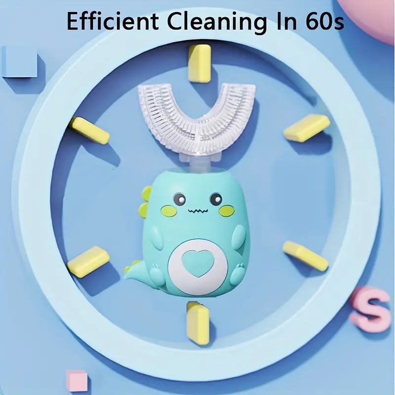 🧭U-shaped children's smart toothbrush
