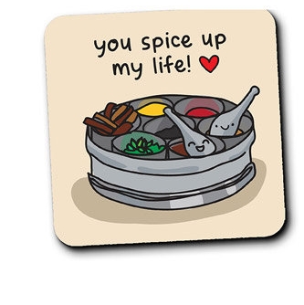 Food-Inspired Coasters - Funny, Novelty