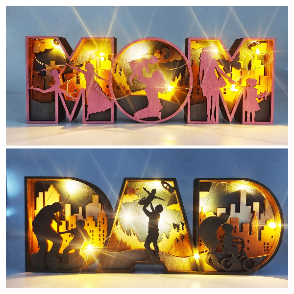 👪Wood Decoration🎁Gift for Your Parents👪