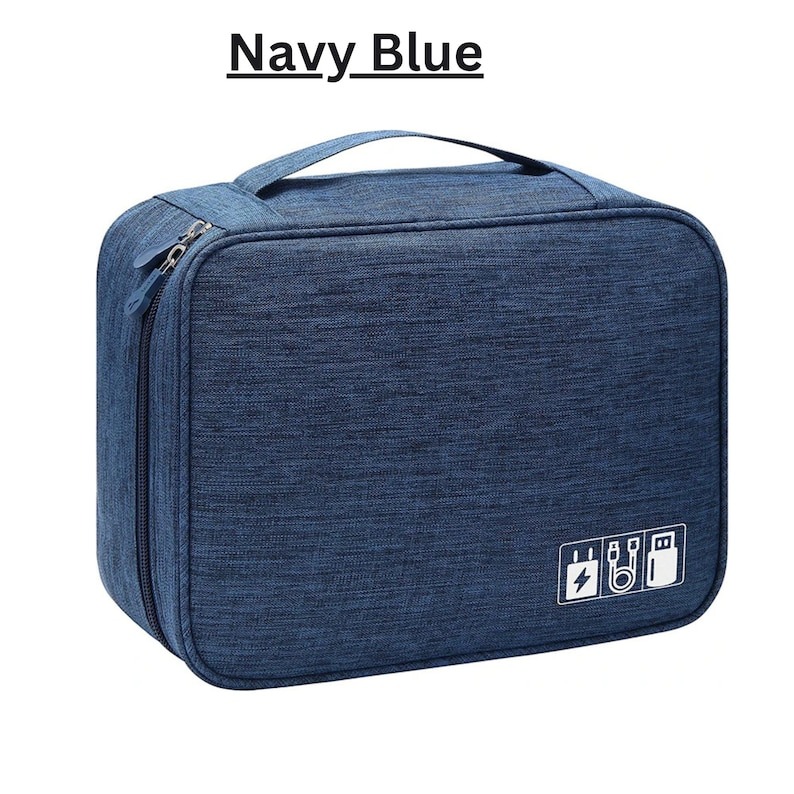 Compact waterproof travel gadget bag