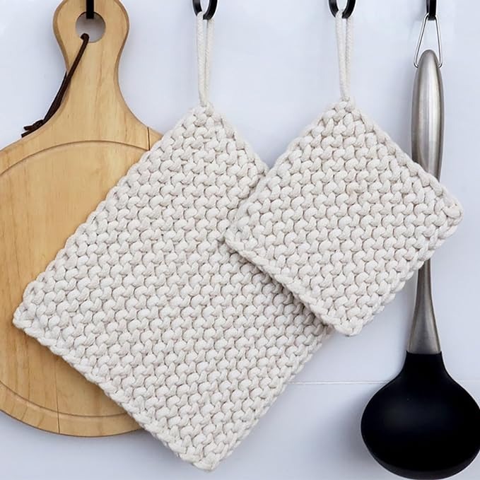 Woven insulated creative decorative coasters