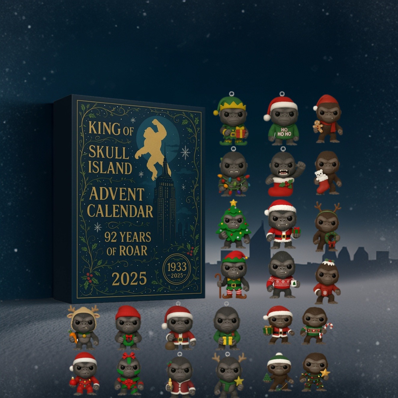 [Christmas Pre Sale] King Kong 92nd Anniversary Advent Calendar