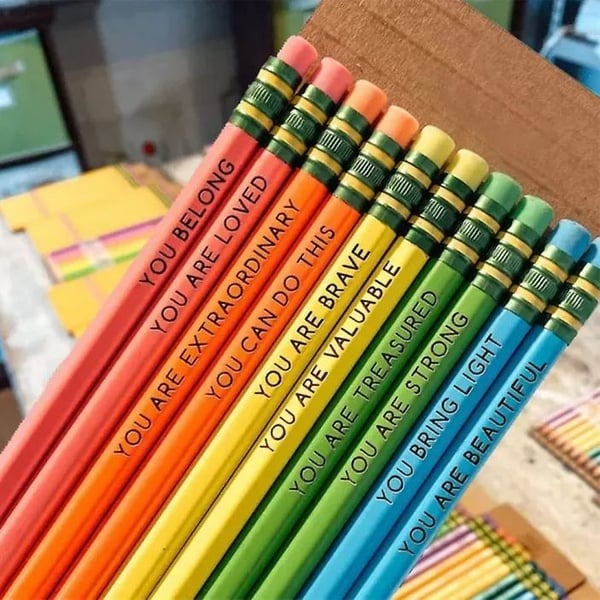 (📏Back-to-School Hot Sale🔥)❤️Student Inspirational Pencils✏