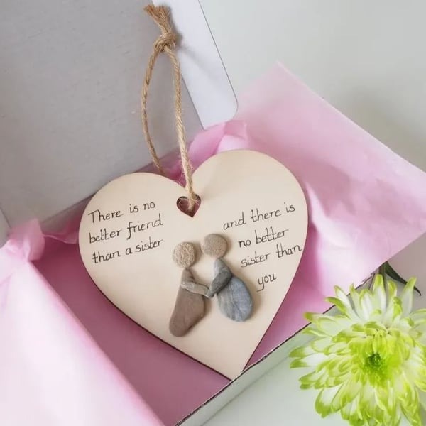 💕Wooden Heart Thank You Gift——Friends like you are precious and few