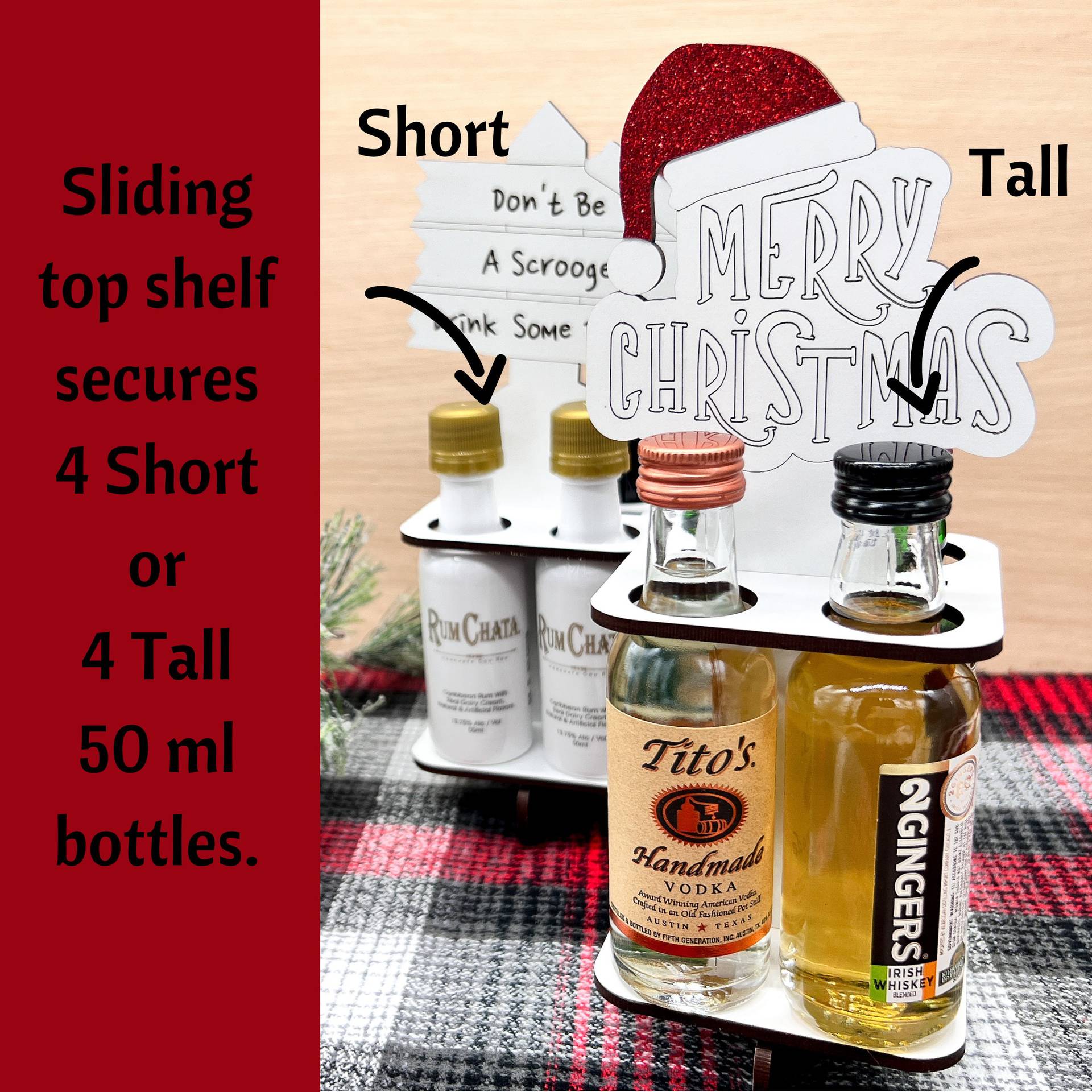 🎅Christmas Mini Wine Bottle Holder Decoration🍺