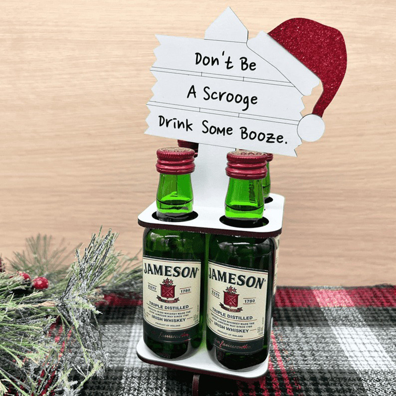 🎅Christmas Mini Wine Bottle Holder Decoration🍺
