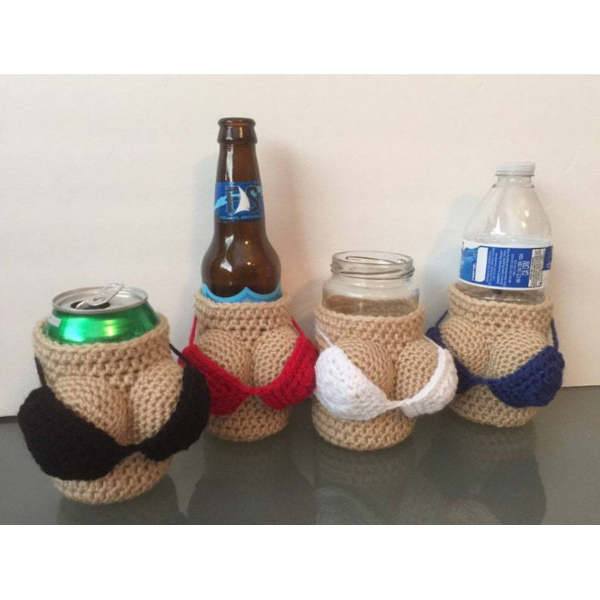 🤣Funny Removable Bikini Beer Cover