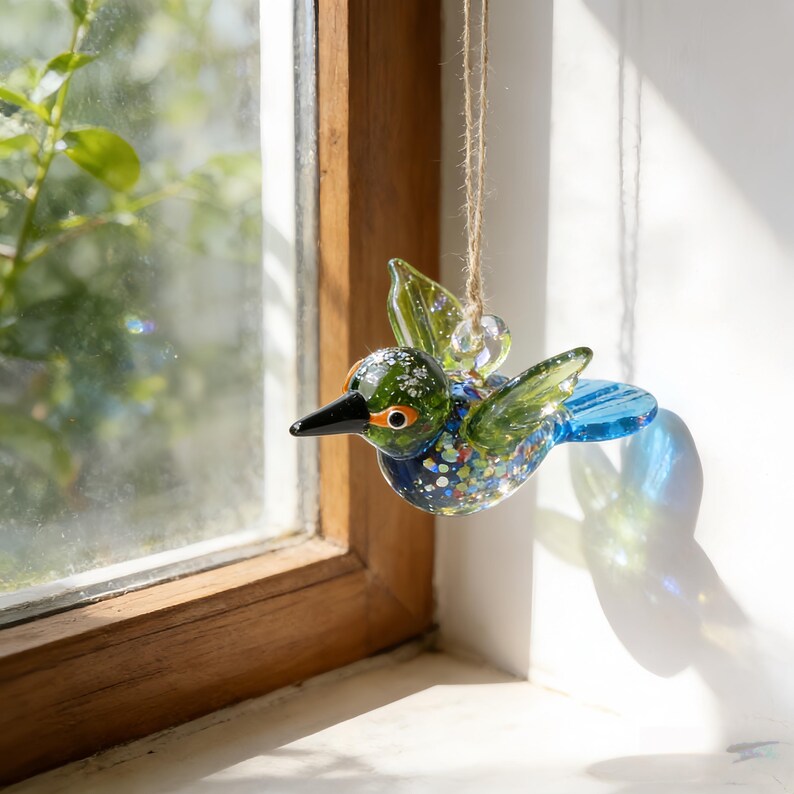 🕊️ Forever Glass Birds – Hand‑Blown Art That Never Fades