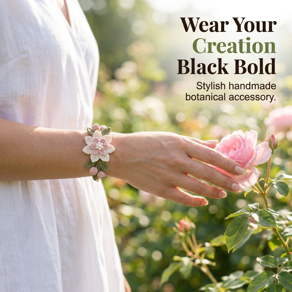 DIY Nature-Inspired Crochet Bracelet Kit