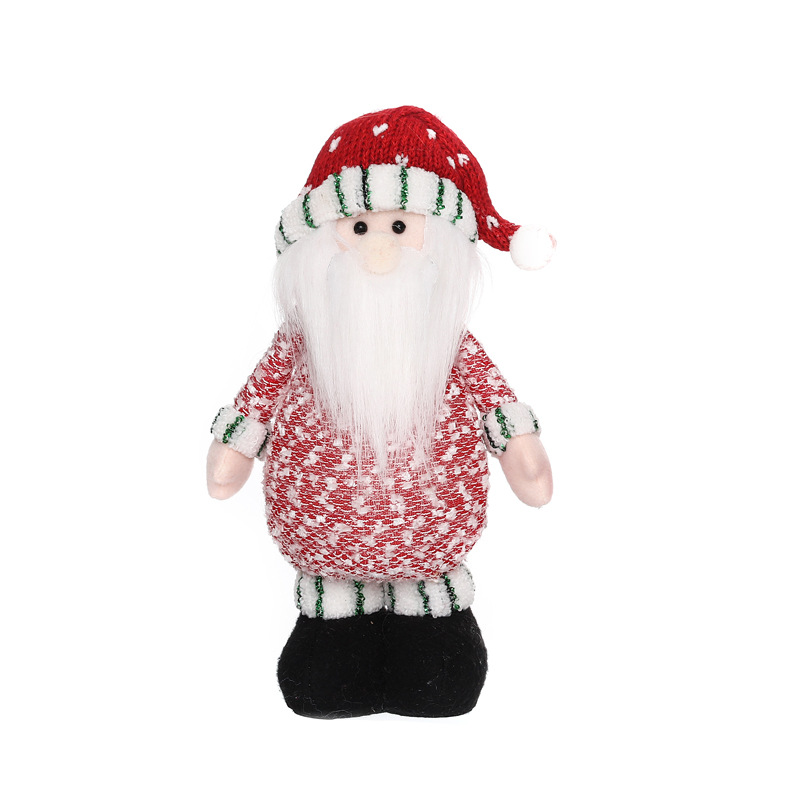 🎄Christmas Standing Doll Ornaments Soft Glowing Faceless Figurine☃