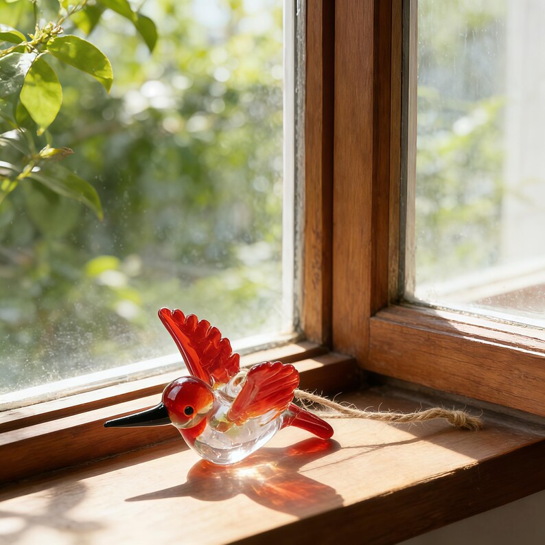 🕊️ Forever Glass Birds – Hand‑Blown Art That Never Fades