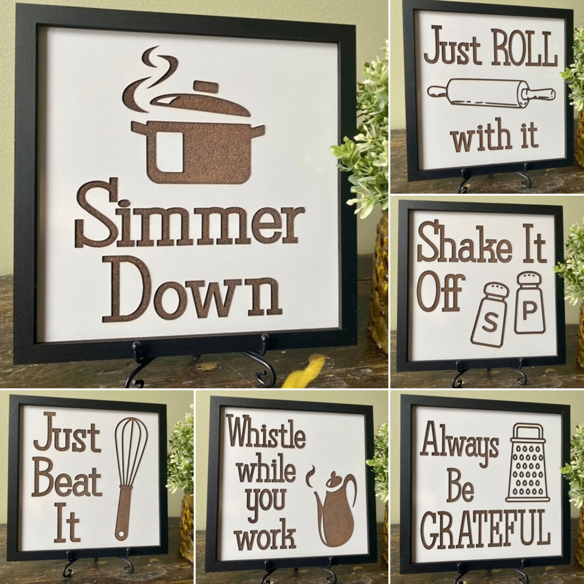 Funny Kitchen Slogans Decoration💖