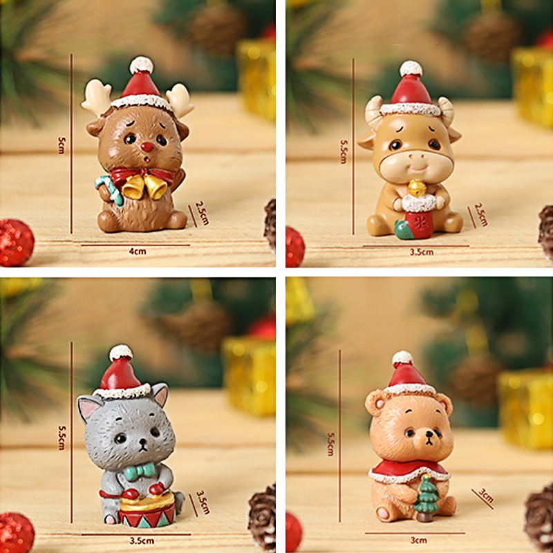💕Christmas Animal Resin Ornaments🔥