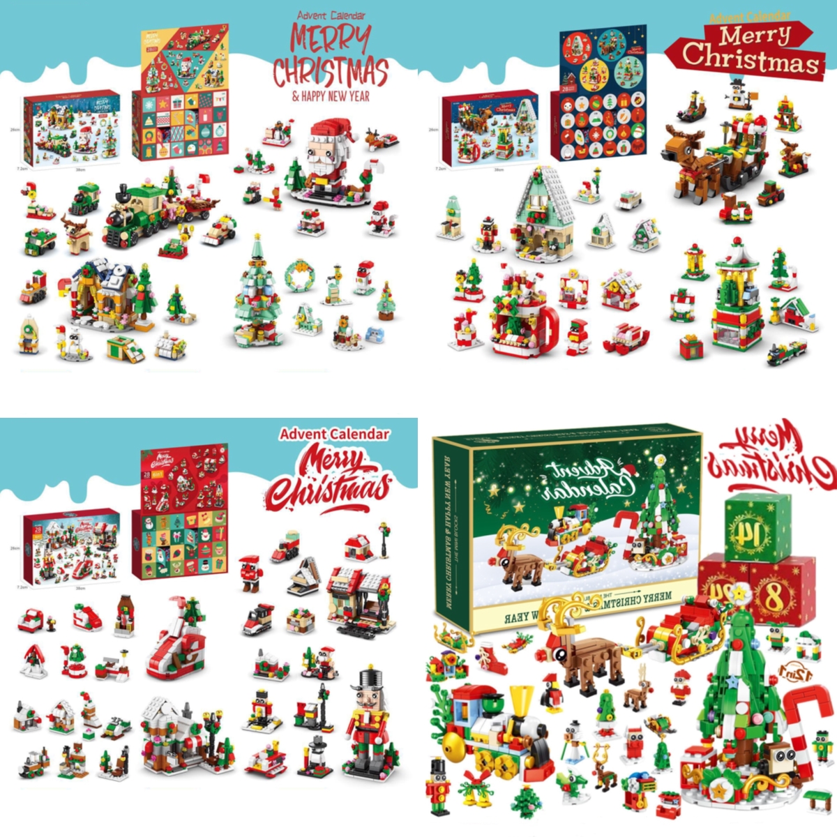 2024 Christmas Building Blocks Advent Calendar