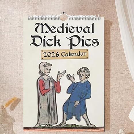 😂Medieval Dick Pics 2026 Calendar