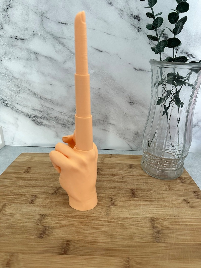 😂Funny Retractable Middle Finger Toy