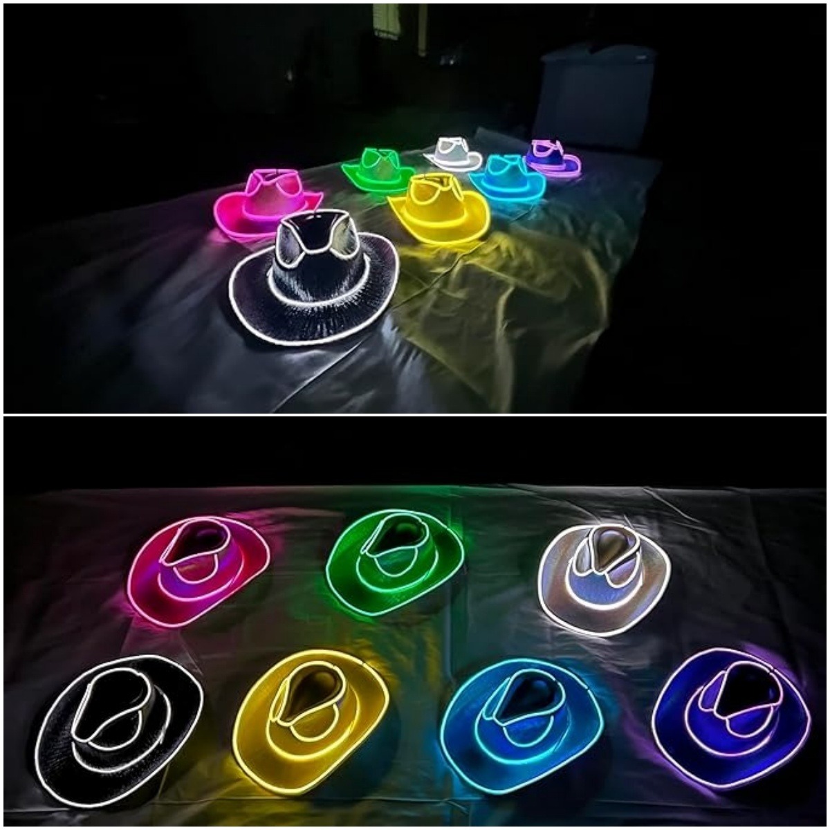 🤠Cowboy Wireless LED Party Hat😍