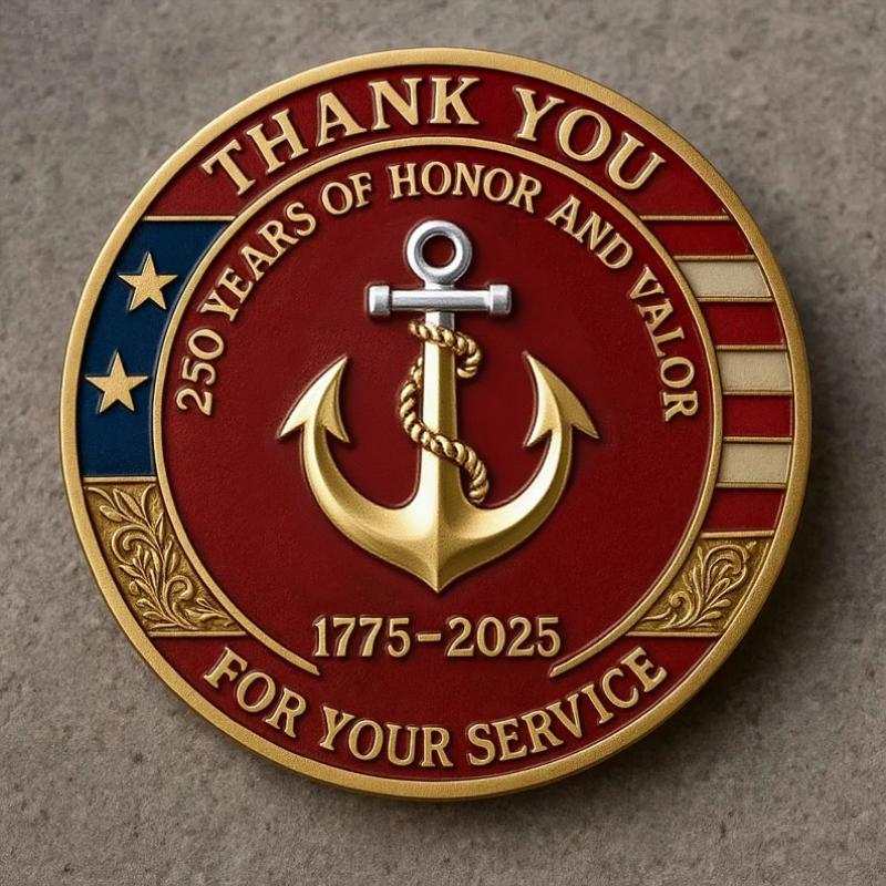 ⚓ United States Navy 250th Anniversary Commemorative Coin