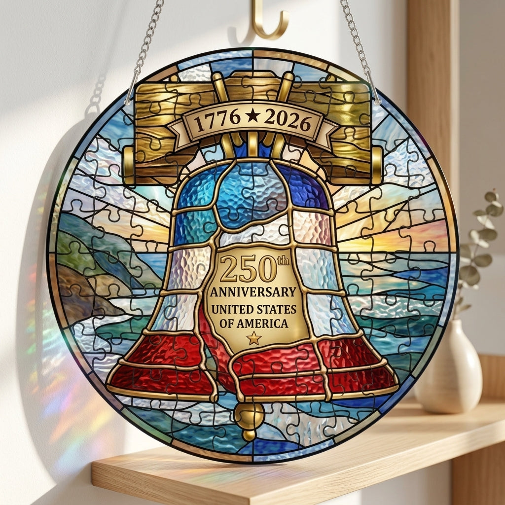 🔥LAST DAY 50% OFF🔥 - 250th Anniversary United States Stained Glass Puzzle