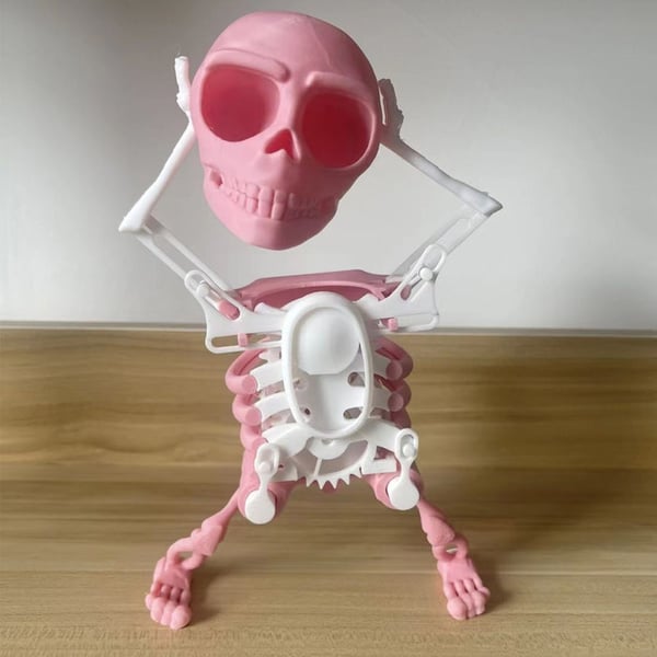 Dancing and Swinging 3D Skull Toy🎉