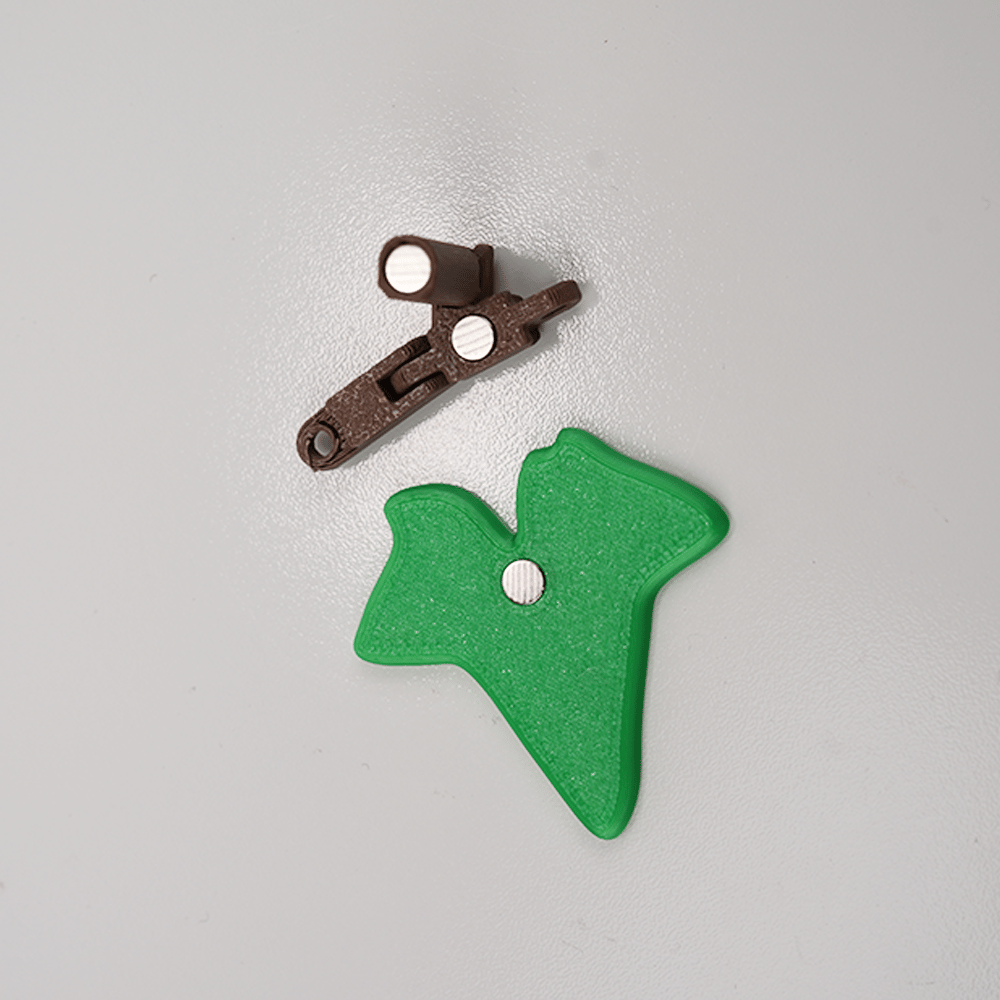 🍃 3D Printed Magnetic Ivy Faux Plant Fridge Magnet