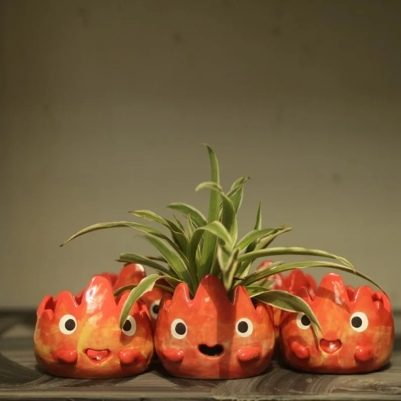 🌱HOT SALE🔥Fire Demon Plant Pot