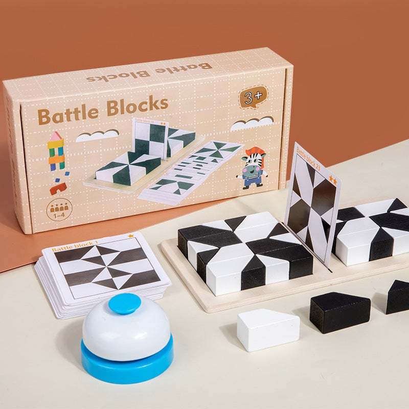 Wooden Hidden Block Puzzle