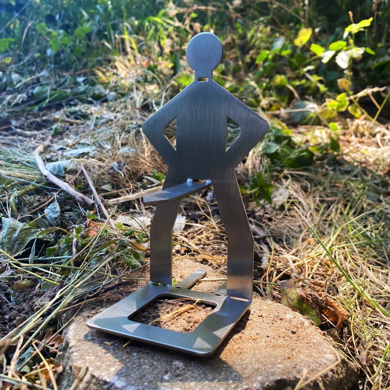 😋Stainless Steel BBQ Sausage Holder