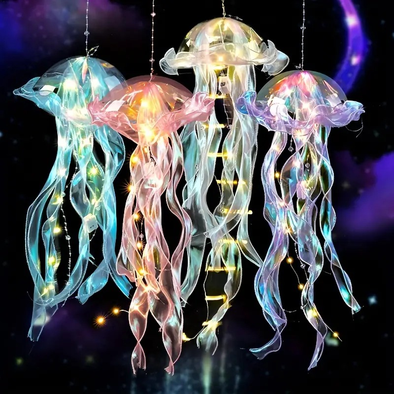 🎁Christmas Gift - Party Jellyfish Atmosphere Decor Night Light