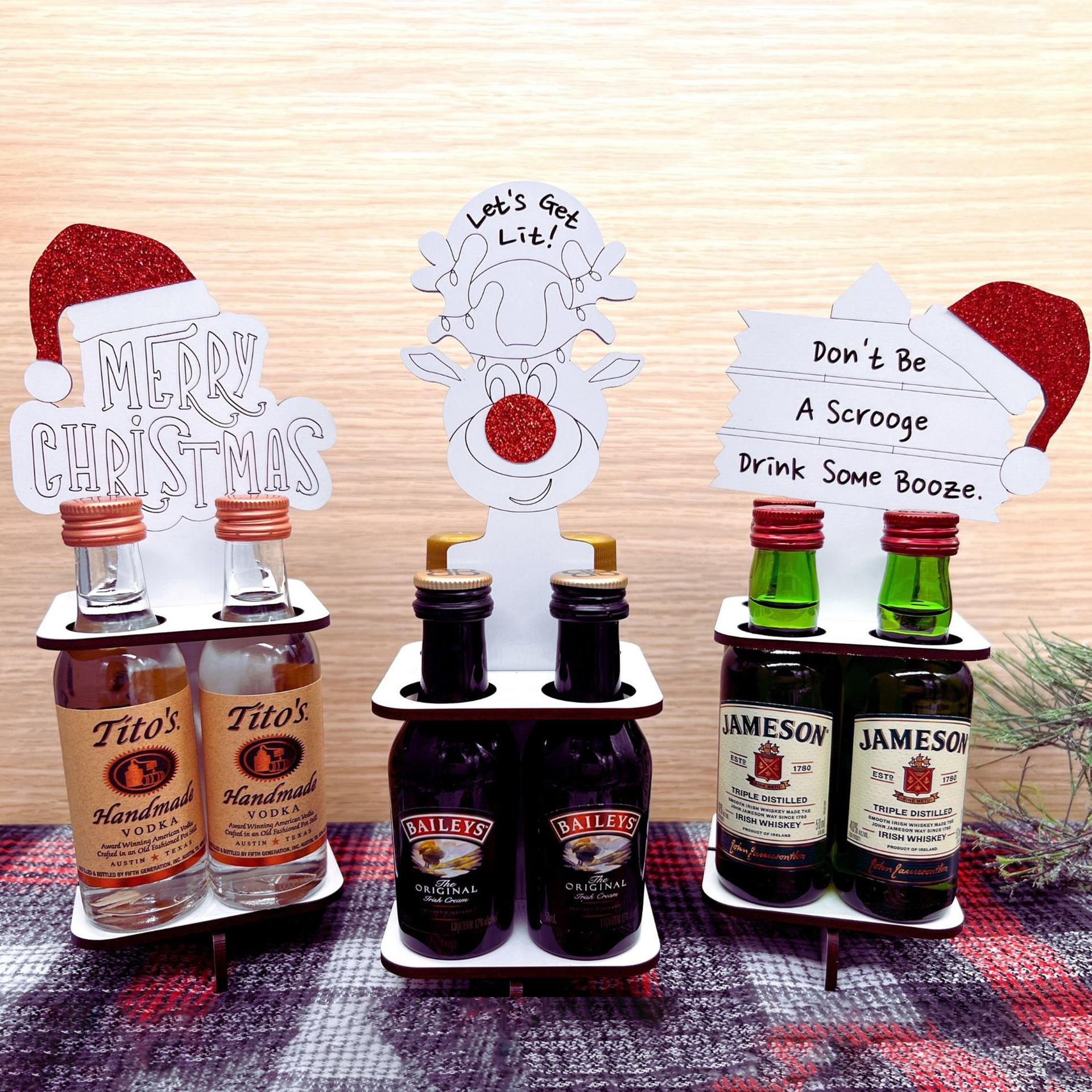 🎅Christmas Mini Wine Bottle Holder Decoration🍺