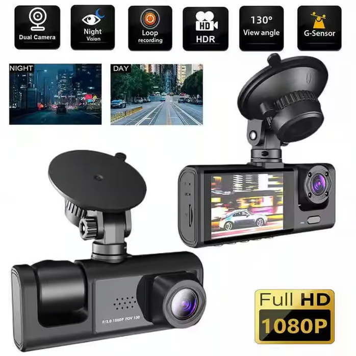 🔥Hot Sale 49%OFF🔥 3 Lens Dash Cam